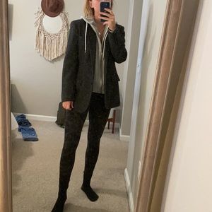 Herringbone Wool Blazer